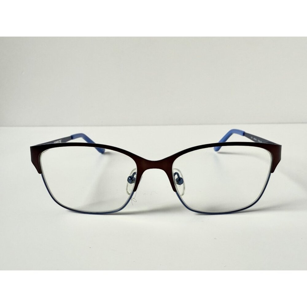 Cosmopolitan C911 Brown Blue Eyeglass Frames 52-16-135 Women's Full Rim